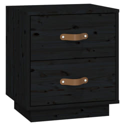 VidaXL 818333 Table de nuit et table de chevet Noir