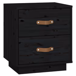 VidaXL 818334 Table de nuit et table de chevet Noir - Vue supplémentaire 6
