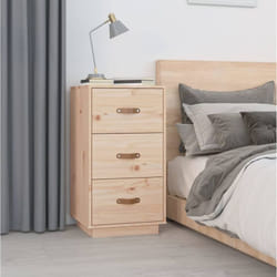 Vidaxl - Table de chevet 40x40x75 cm Bois de pin solide