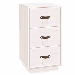 VidaXL 818337, Blanc, Bois de pin, 400 mm, 400 mm, 750 mm, 1 pièce(s)