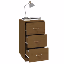 VidaXL 818341 Table de nuit et table de chevet Marron - Vue supplémentaire 4