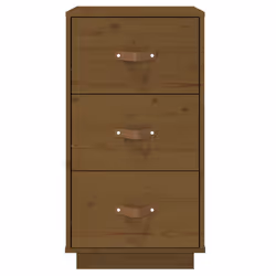 VidaXL 818342 Table de nuit et table de chevet Marron - Vue supplémentaire 5