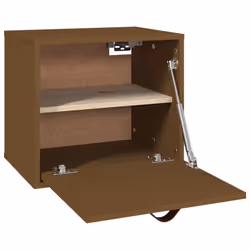 VidaXL 818348 étagères Pin, Bois Marron - Vue supplémentaire 5
