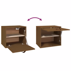 VidaXL 818348 étagères Pin, Bois Marron - Vue supplémentaire 6