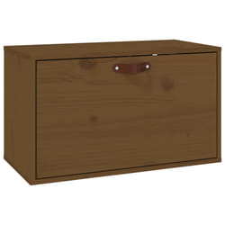 VidaXL 818353 étagères Pin, Bois Marron