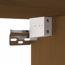 VidaXL 818353 étagères Pin, Bois Marron - Vue supplémentaire 7