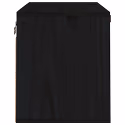 VidaXL 818354 étagères Pin, Bois Noir - Vue supplémentaire 4