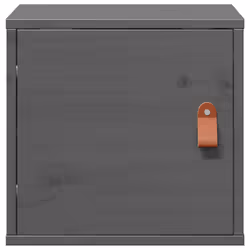 VidaXL 818359 étagères Pin, Bois Gris - Vue supplémentaire 5