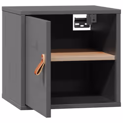 VidaXL 818359 étagères Pin, Bois Gris - Vue supplémentaire 6