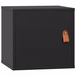VidaXL 818363, Pin, Bois, Noir, 60 kg, 315 mm, 300 mm, 300 mm