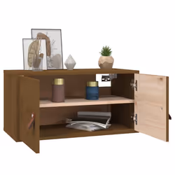 VidaXL 818371 étagères Pin, Bois Marron - Vue supplémentaire 7