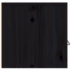 VidaXL 818374 étagères Pin, Bois Noir - Vue supplémentaire 5