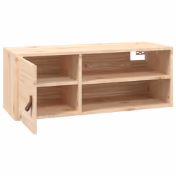 VidaXL 818385 étagères Pin, Bois - Vue supplémentaire 7
