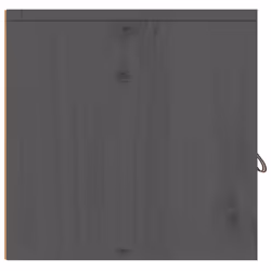 VidaXL 818389 étagères Pin, Simili-cuir Gris - Vue supplémentaire 7