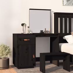 VidaXL 820091, Noir, Bois, 1 pièce(s)