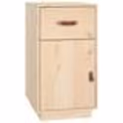 vidaXL Armoire de bureau 40x50x75 cm Bois massif de pin - TU