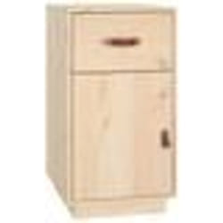 vidaXL Armoire de bureau 40x50x75 cm Bois massif de pin - TU