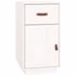 vidaXL Armoire de bureau Blanc 40x50x75 cm Bois massif de pin - TU