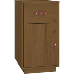 Vidaxl - Armoire de bureau Marron miel 40x50x75 cm Bois massif de pin