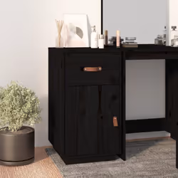Cette armoire de bureau est conçue pour être un supplément pratique et décoratif à votre espace de vie ! Bois de pin massif : ...