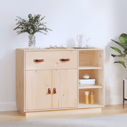 vidaXL Buffet 98,5x40x75 cm Bois massif de pin