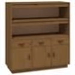vidaXL Buffet haut Marron miel 100x40x108,5 cm Bois massif de pin