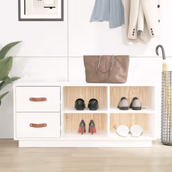 Ce banc à chaussures classique en bois pour l'entrée est exceptionnellement beau et peut rendre votre pièce plus organisée. B ...