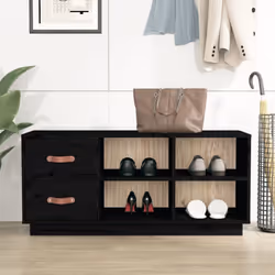 Ce banc à chaussures classique en bois pour l'entrée est exceptionnellement beau et peut rendre votre pièce plus organisée. B ...