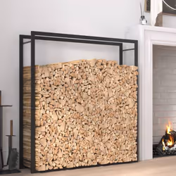Ce support pour bois de chauffage est une solution idéale pour ranger proprement votre bois de chauffage. Matériau durable :  ...