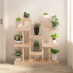Vidaxl - Support à plantes 104,5x25x109,5 cm Bois massif de pin