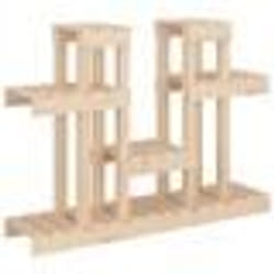 vidaXL Support à plantes 104,5x25x77,5 cm Bois massif de pin