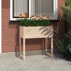 Vidaxl - Jardinière 78x40x81 cm Bois massif de pin