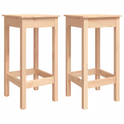 VidaXL 822137, Bois de pin, 110 kg, 400 mm, 400 mm, 780 mm, 2 pièce(s)