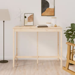 Vidaxl - Table de bar 140x80x110 cm Bois massif de pin