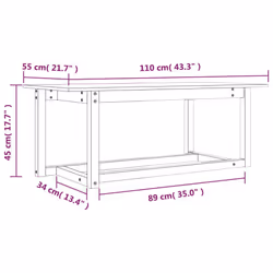 VidaXL 822170 Table à café, latérale et de salon - Vue supplémentaire 8