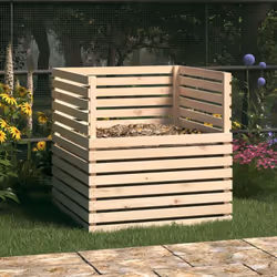 Ce composteur pratique en bois est certainement une option idéale pour collecter vos déchets. Bois de pin massif : le bois de ...