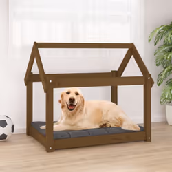 Ce lit super cool pour chien offrira à vos amis à fourrure un endroit confortable où se blottir. Bois de pin massif : le bois ...