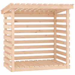 Ce support pour bois de chauffage en bois est une solution idéale pour ranger proprement votre bois de chauffage. Bois de pin ...