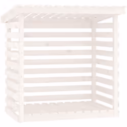 Ce support pour bois de chauffage en bois est une solution idéale pour ranger proprement votre bois de chauffage. Bois de pin ...