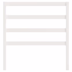 VidaXL 822233 tête de lit et pied de lit Blanc - Vue supplémentaire 4