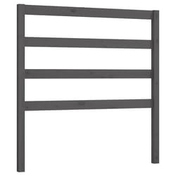 VidaXL 822234 tête de lit et pied de lit Gris