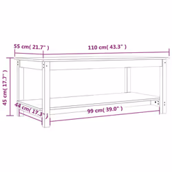 VidaXL 822274 Table à café, latérale et de salon - Vue supplémentaire 8