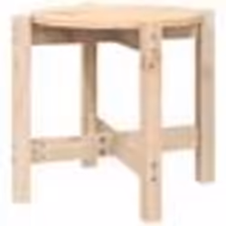 vidaXL Table basse Ø 52,5x45 cm Bois massif de pin