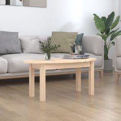 Vidaxl - Table basse 80x40x35 cm Bois massif de pin