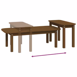 VidaXL 822365 Table à café, latérale et de salon - Vue supplémentaire 8