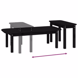 VidaXL 822366 Table à café, latérale et de salon - Vue supplémentaire 8