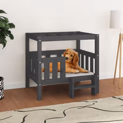 Ce lit super cool pour chien offrira à vos amis à fourrure un endroit confortable où se blottir. Bois de pin massif : le bois ...