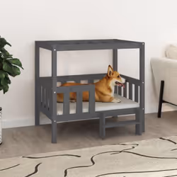 Ce lit super cool pour chien offrira à vos amis à fourrure un endroit confortable où se blottir. Bois de pin massif : le bois ...