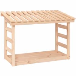Description générale Ce support pour bois de chauffage en bois est une solution idéale pour ranger proprement votre bois de c ...