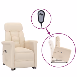 VidaXL 3124575, Microfibre, Beige, mousse, 705 mm, 965 mm, 950 mm